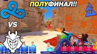 ПОЛУФИНАЛ!! - G2 vs Cloud9 - ЛУЧШИЕ МОМЕНТЫ - Карта 1 - BLAST Premier 2023 | КСГO