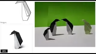 Origami Penguin
