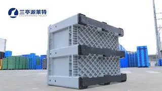 solid plastic pallet box/bin