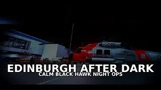 VR Night Flying | Black Hawk at Edinburgh Airport (MSFS 2024)