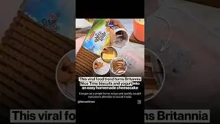 VIRAL 2-Ingredient Cheesecake 🔥 No Oven, No Baking | Internet&rsquo;s Easiest Dessert! | thevuetimes