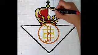 escudo betis pixel art #betis