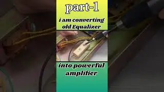 today I convert old equaliser into 1200W amplifier #diy#homemade#popular#amazing#shorts#subscribe🤩😈😍