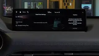 2023 Genesis GV80 - Setting The Time & Date