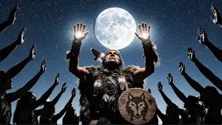 🔥 FEEL Spirit of the Fire Wolf Portal l 432Hz Shamanic Drum Trance Healing Ritual