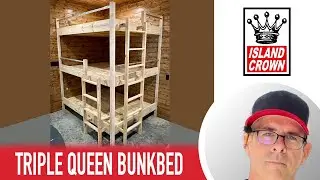 Я построил самую прочную в мире трёхъярусную кровать размера «queen-size» (вы не поверите)