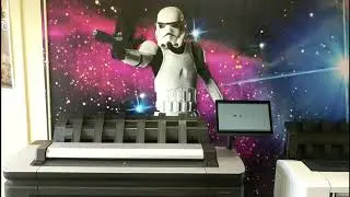 HP Designjet XL3600 Paper Replacement