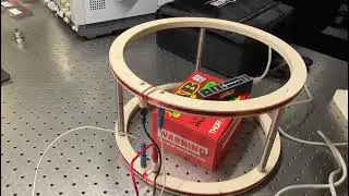 Helmholtz coil , Arduino and DRV425 - 1
