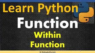 Function within Function | Learn Python