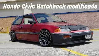 Honda Civic Hatchback modificado con un estilo muy especial