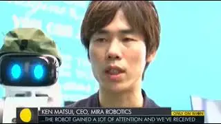 COVID 19  Robot 'Ugo' built for Japan's ageing workforce