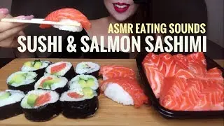 ASMR Homemade SUSHI | Sushi Assembling | Eating Sounds (No Talking)