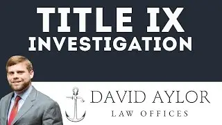 Title IX College Investigation | Title IX Lawsuit | Title 9 Attorney
