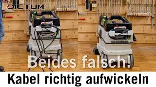 Kabel drallfrei aufwickeln - Bye-bye Kabelsalat! #dictum #tippsundtricks
