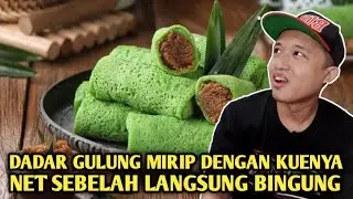 Dadar gulung mirip dengan kue sebelah netizennya mempertanyakan siapa yang meng claim || REACTION