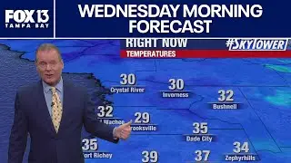 Tampa Weather | Wednesday morning forecast