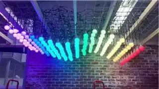 80mm RGB Pixel LED Bulb for Showroom
