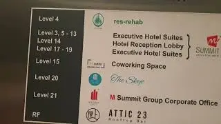 Otis Elevator At M Summit 191 Hotel Jalan Magazine George Town