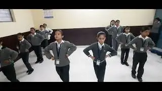 यूपी लोकगीत #Dance #practice #schoolkids 