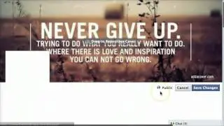 Facebook - How to change your cover photo