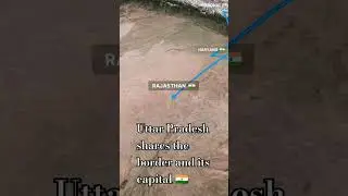 Uttarpradesh borders ! #upsc #ias #youtubeshorts