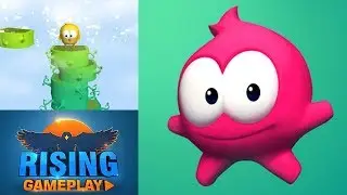 Stack Jump - Perfect Jumps level Gameplay