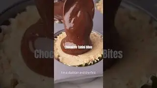 Chocolate Tahini Bites ✨ Healthy Sweet Treat Recipe