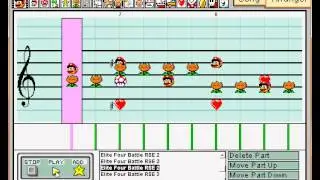 Elite Four Battle Theme - Pokemon Ruby/Sapphire (Mario Paint)