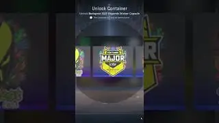 CS2 Budapest Major Legend Team Sticker Opening #gaming#cs#cs2 #sticker#mongolz#budapest #caseopening