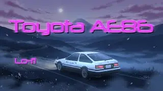 Toyota AE86 &ndash; Cherry Brake Lights | Lofi Synthwave Music | 80s Retrowave Study Beats