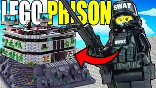 I built a High Security PRISON in LEGO! (SWAT TEAM)