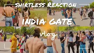 When Fitness Freak Goes Shirtless in Public India 🇮🇳 Public Reaction (OMG 😱Reactions)