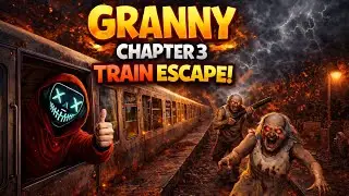 10 Minute Train Escape 😱 | Granny 3😈