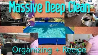 Massive Deep Clean/Organizing/Recipe