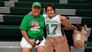 King Mustangs' mascot Anthony Lopez bridges gap between autism and school spirit