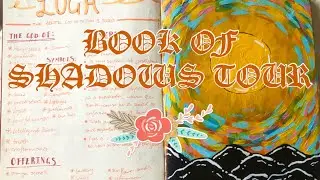 Book Of Shadows Tour!!🥀  ||  Scorpionic Divinity🪐