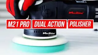 Maxshine M21 Pro DA Polisher | 6 Inch Backing Plate, 21mm throw