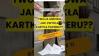 ❓❓Najem okazjonalny - brak załącznika? Zostanie płacz! #najemokazjonalny #najem #umowanajmu