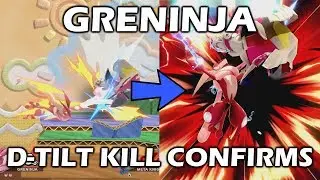 Greninja's Down Tilt Kill Confirms (Up Smash, Forward Air): In-Depth Tutorial!