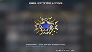 Getting 2019 Tier 3 Service Medal in CSGO