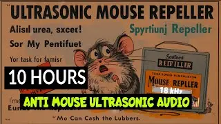 Rodent-Free Home with Continuous Ultrasonic Sound 🐭🚫🔊 | 24/7 Mouse & Rat Protection