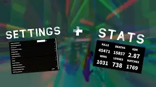 My Settings + Stats In Bad Business! (ROBLOX)