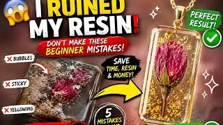 Beginner Resin Artists: Stop Making These Mistakes! 😲😲