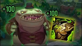 Trying  no arm whatley's warmog Rush Build BUT on Tahm Kench support and it is BROKEN!!