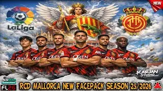 RCD Mallorca New Facepack Season 25/2026 - PES 2021 & Football Life 2026