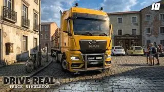 Рекордная доставка... Проехал пол карты ради одного заказа #10 (Drive Real Truck Simulator)