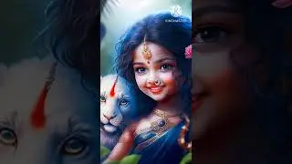 World Ka Cutest Mata Ki photo ever ❤️#mata #matarani #bhakti #viral#bhajan #parvati #shorts