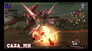 MHGU Prowler vs Hellblade Glavenus  Monster Hunter Generations Ultimate MOD