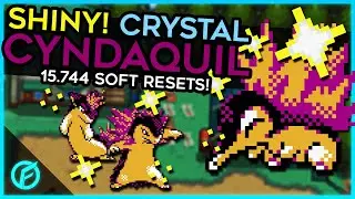 LIVE! SHINY Cyndaquil after 15.744 Soft Resets! - Pok&eacute;mon Crystal