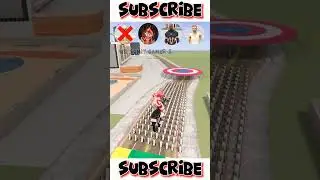 Free Fire Adam Vs Captain America Franklin Bike Jump Challenge 🤯 in Indian Bike Driving 3d #shorts